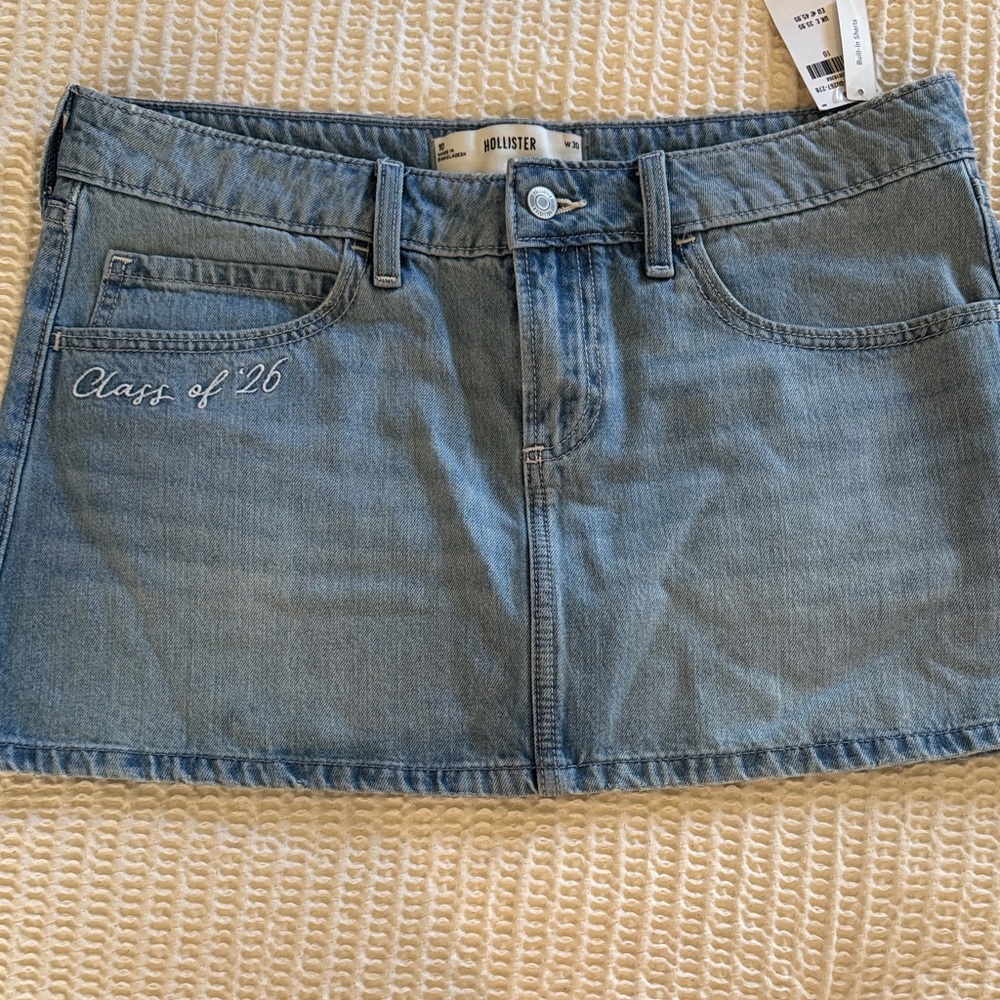 Denim Mini skirt class of 2026 - Picture 2 of 7